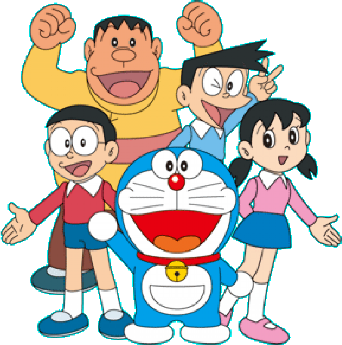 Doraemon In Hindi O Friends Werlcome To The - Doraemon And Friends Png (1140x1140), Png Download