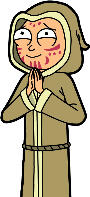 Pocket Morty Png (301x651), Png Download