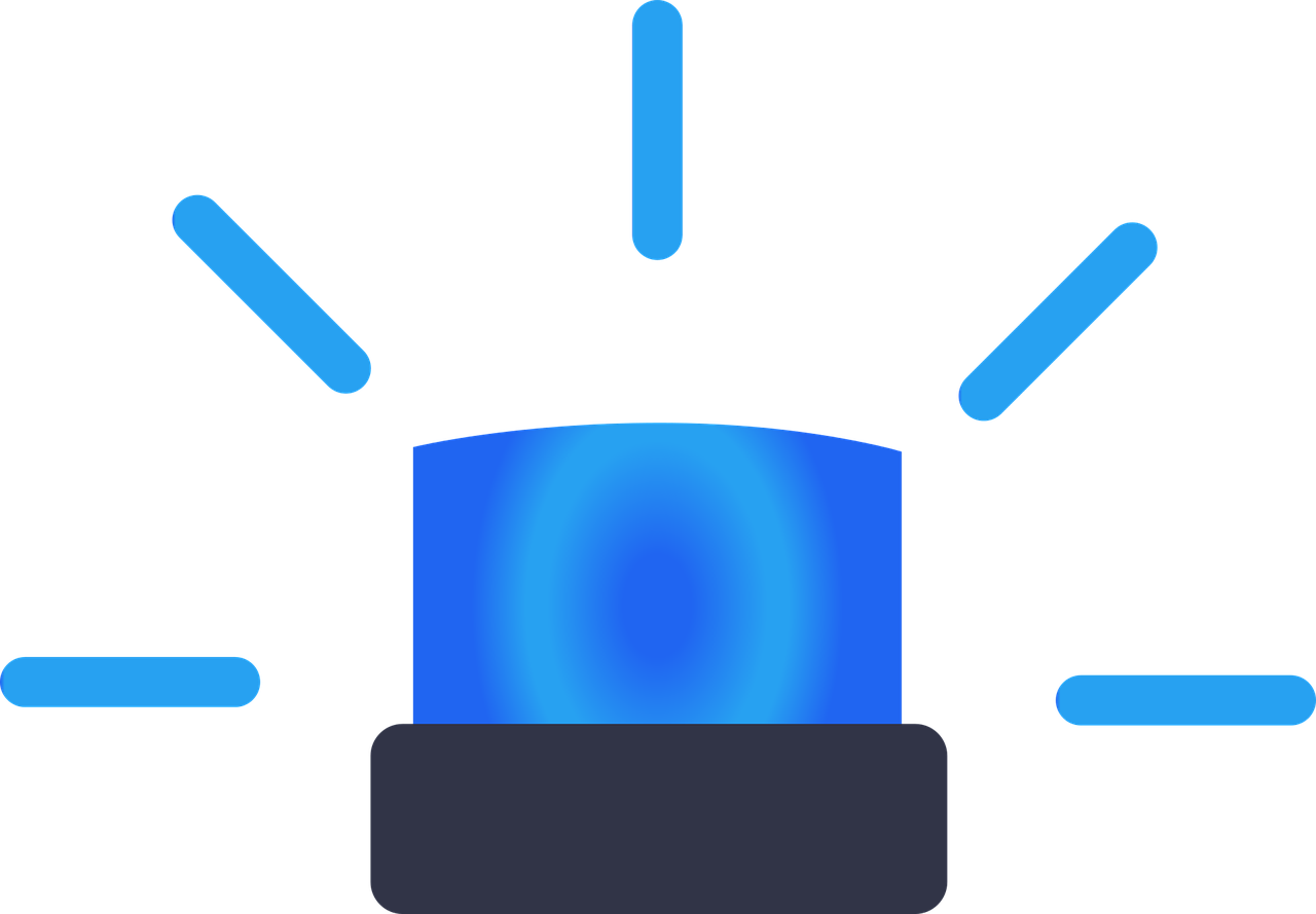 Attention Tarkov Shoppers Blue Light 2020909 1280 - Blaulicht Clipart (1280x889), Png Download