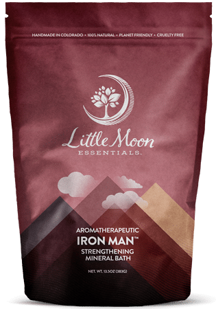 Iron Man Salt 13oz - Little Moon Essentials Tired Old Ass Soak Mineral Bath (315x450), Png Download