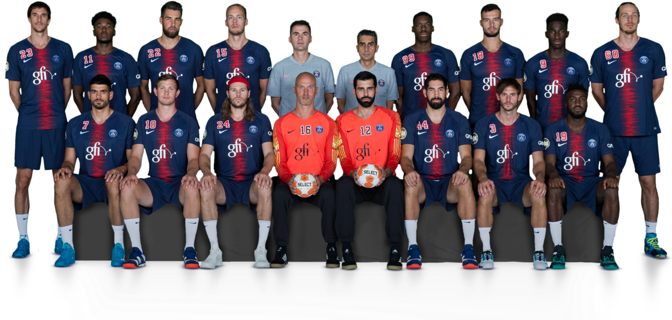 Psg's Choice - Paris Saint Germain Handball (1380x741), Png Download