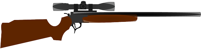 Fire, Cartoon, Gun, Arms, Animal, Weapon, Guns, Hunt - No Background Gun Cartoon (640x320), Png Download