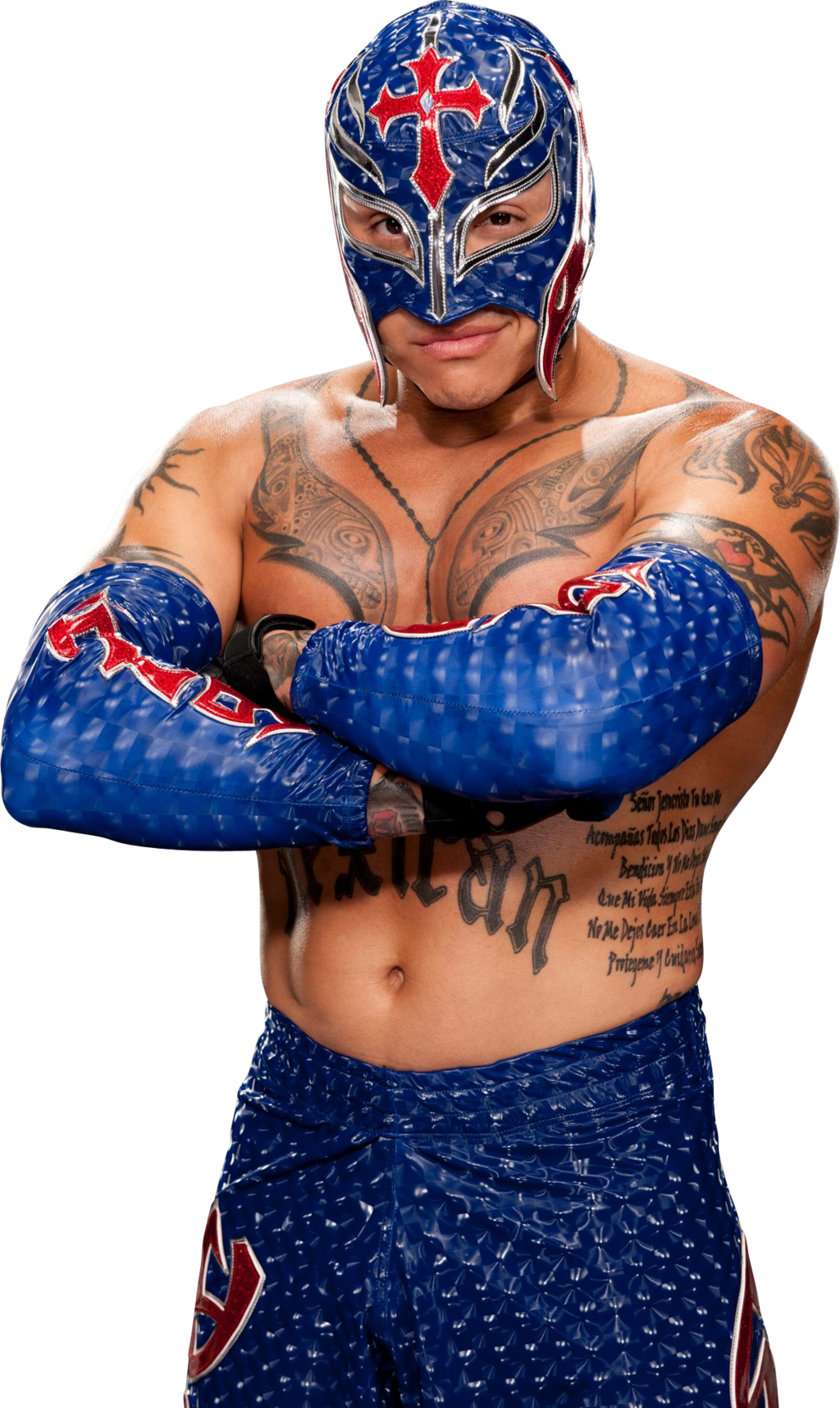 Previous - Wwe Rey Mysterio Png (691x1157), Png Download