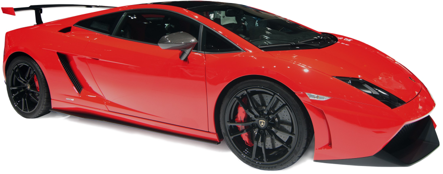 Red Ferrari Png Image - Lamborghini Aventador (1024x765), Png Download