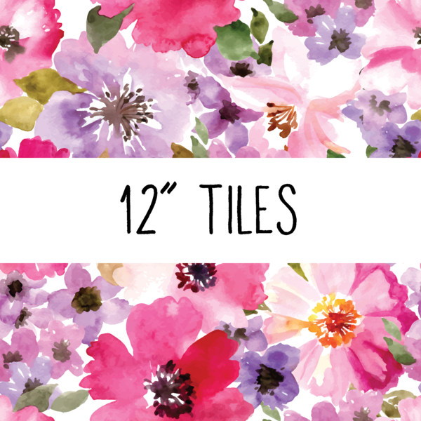 Flowers Watercolour (600x600), Png Download