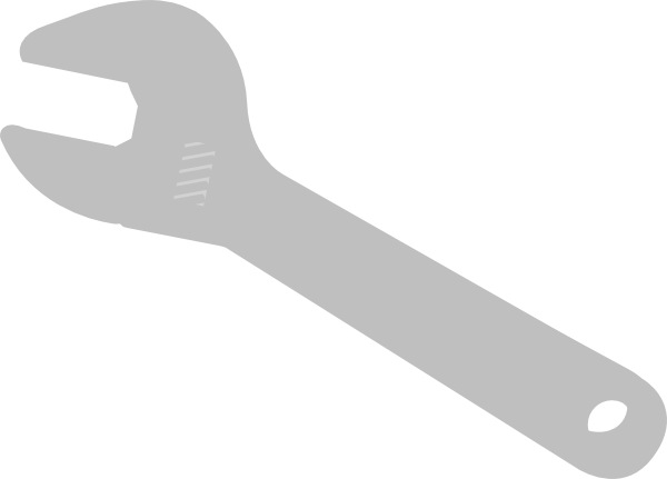 Wrench Clip Art At Clker Com Vector Clip Art Online - Clip Art (600x431), Png Download