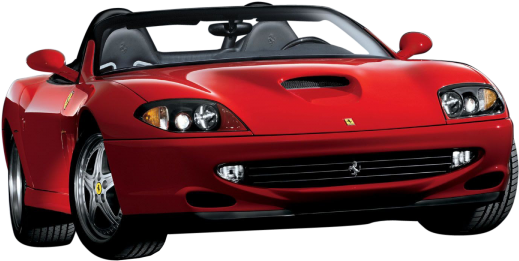 Convertible Ferrari Png High-quality Image - Ferrari Road And Racing History (600x450), Png Download