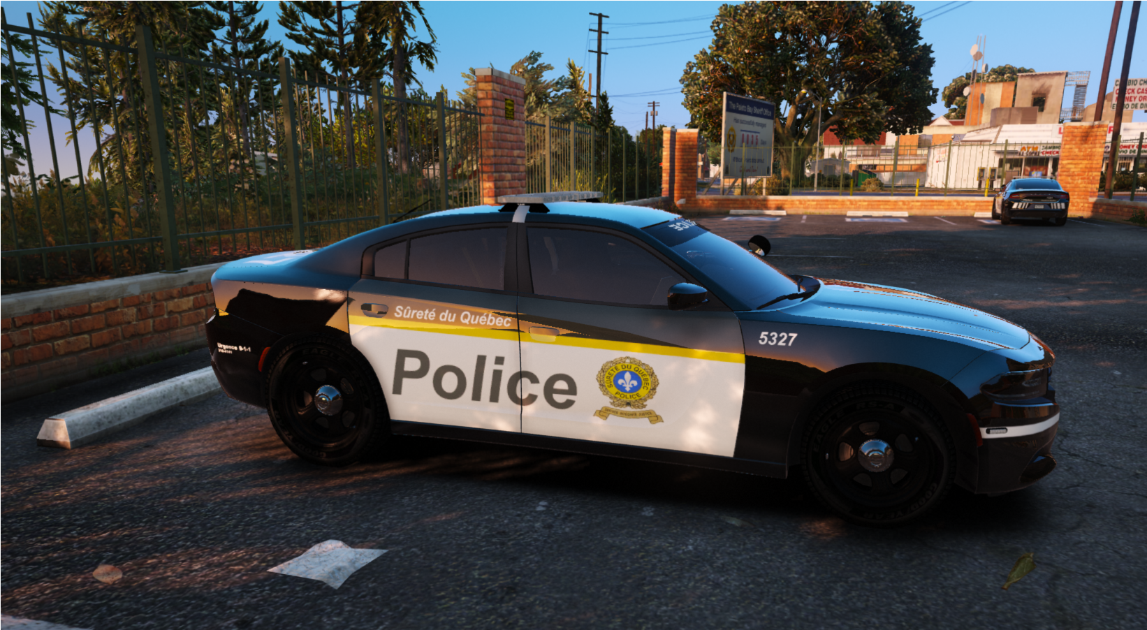 Gta 5 Police Car Png - Surete Du Quebec New Cars (1920x1080), Png Download