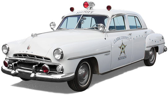 Clark Country Nevada - Police Car (576x340), Png Download