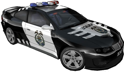 Cruiser-pontiacstan - Pontiac Gto Police Car (583x369), Png Download