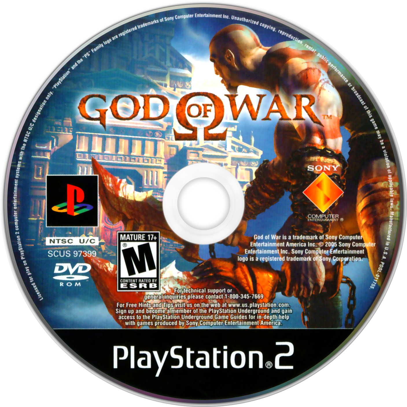God Of War - God Of War By Matthew Stover (1440x1440), Png Download