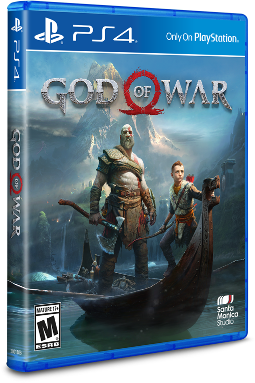 God Of War - God Of War [ps4 Game] (508x774), Png Download