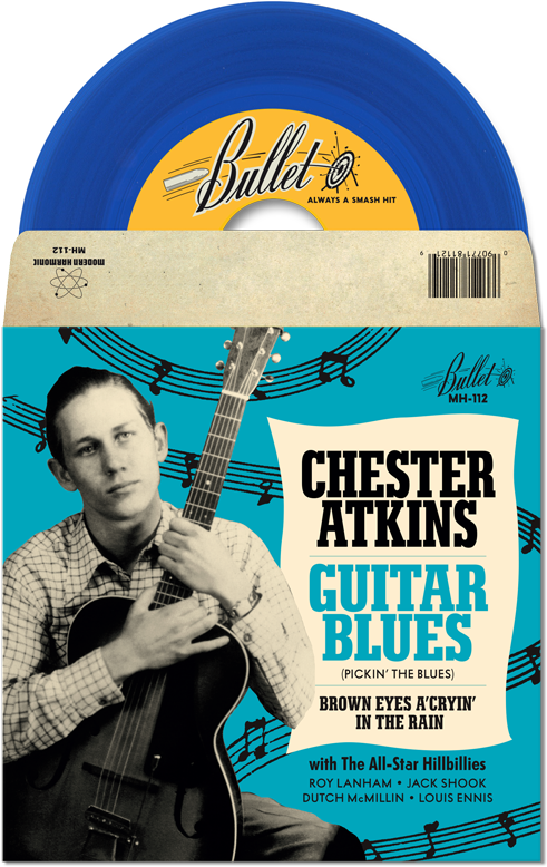 Guitar Blues / Brown Eyes A'cryin' In The Rain - Chet Atkins (800x800), Png Download