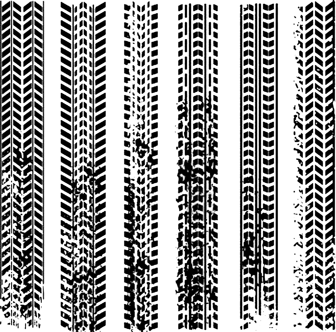 Tire Treads (1144x1130), Png Download
