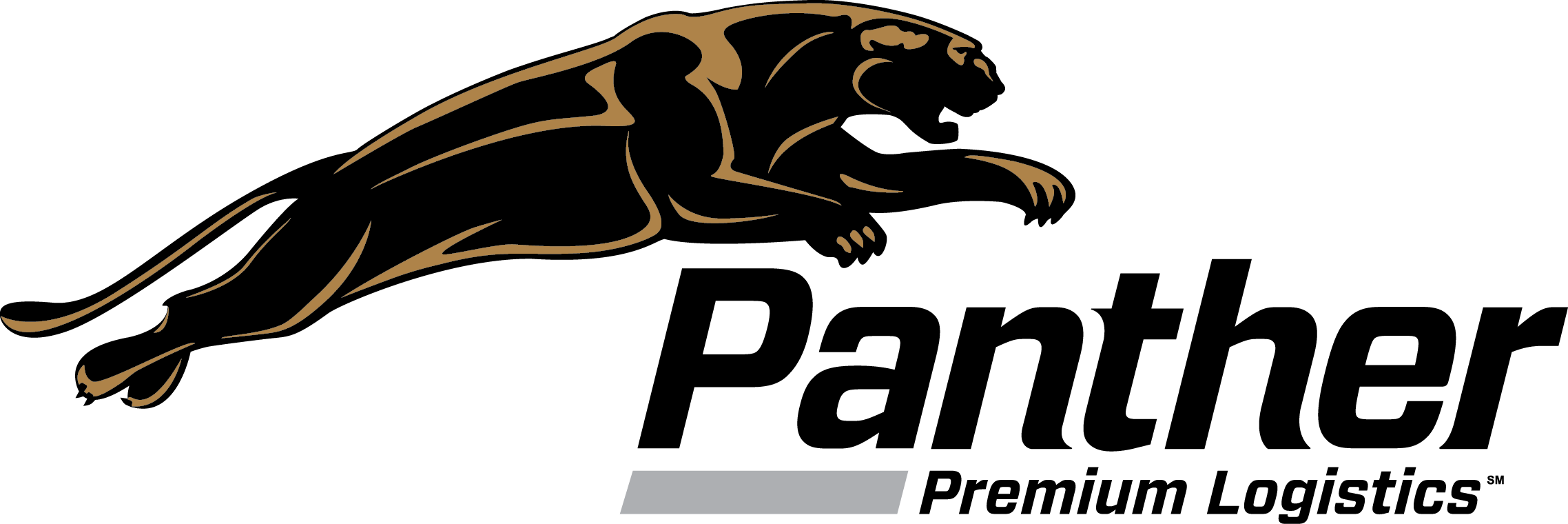 Panthers Logo Png - Panther Premium Logistics Logo (2276x760), Png Download