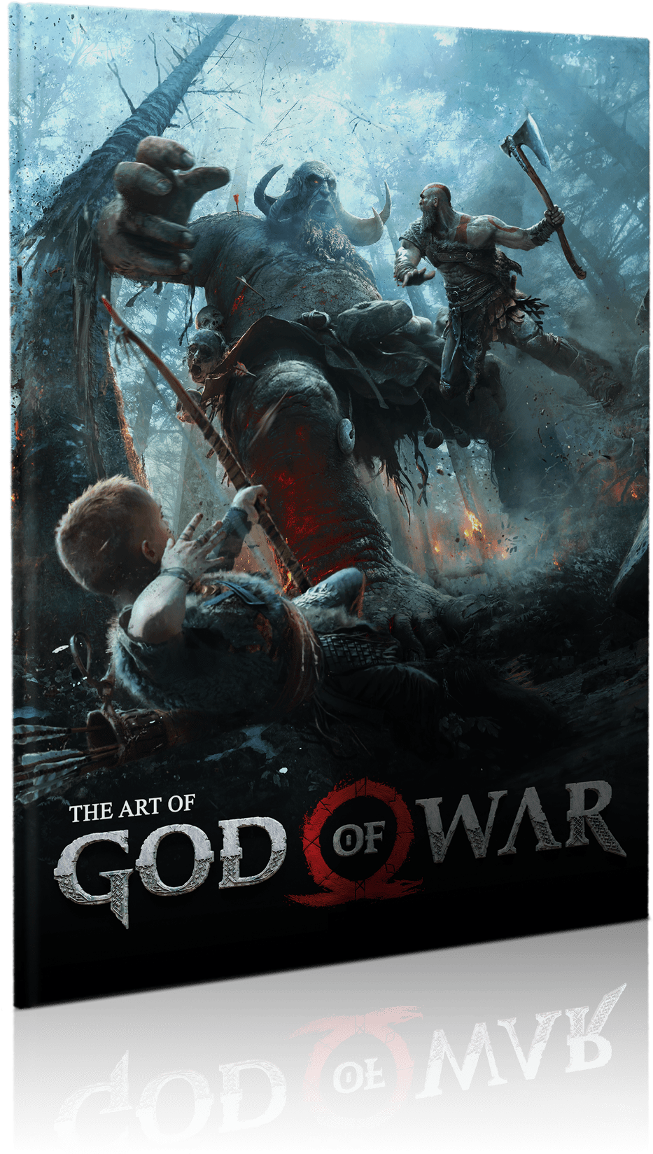 God Of War 4 Artbook (1062x1670), Png Download