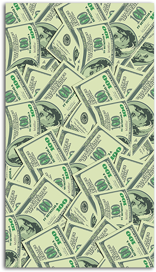 Hundred Dollar Bills Mobile Wallpaper - 7 Steps To Starting A Successful Ebay Business: Make (485x550), Png Download