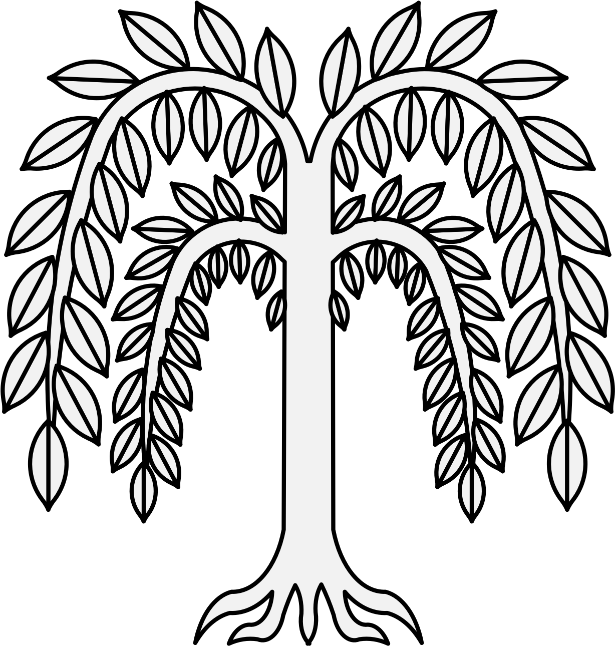 Details, Png - Willow (1235x1293), Png Download