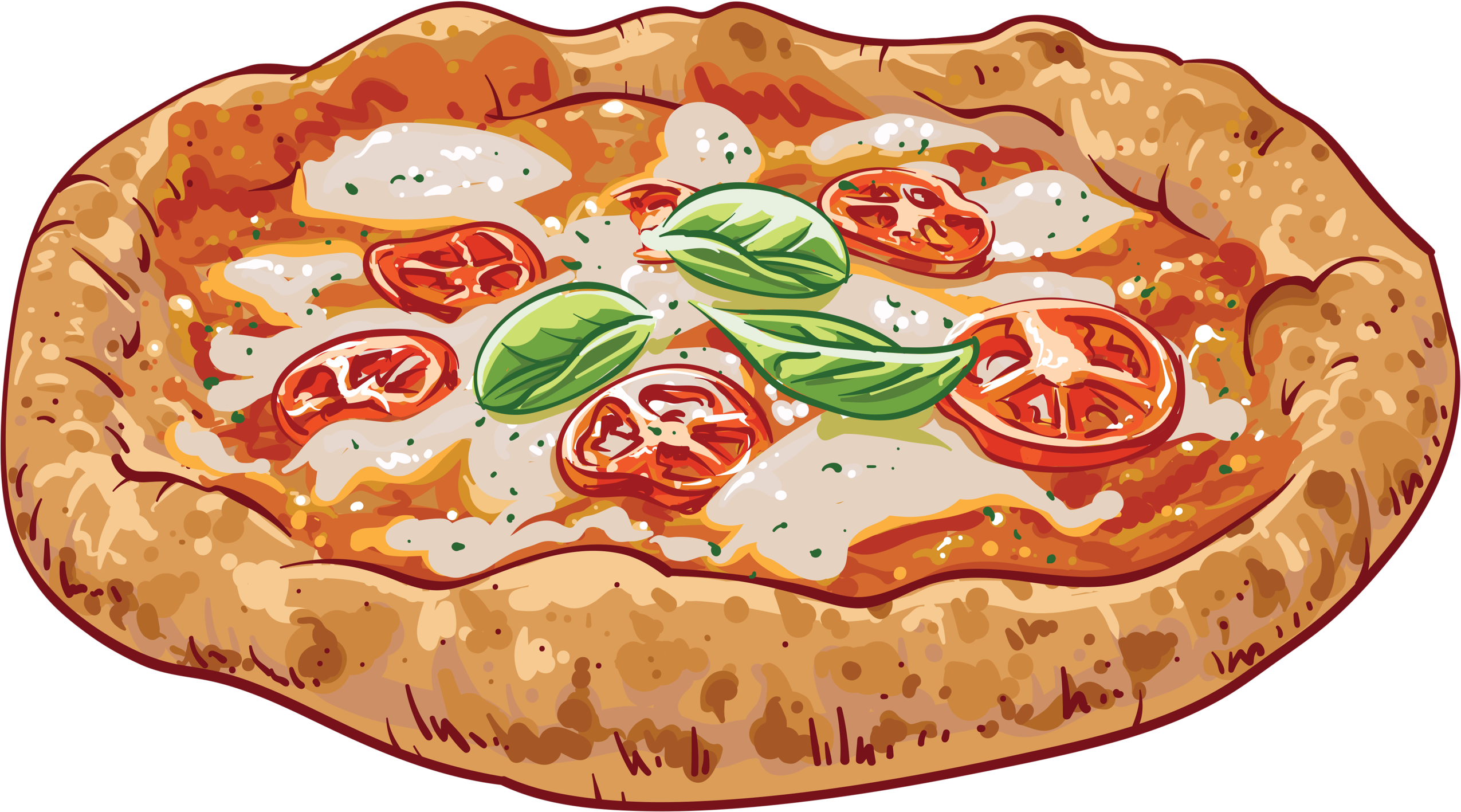 Download Hd Fotki Pizza Soleil Food Cartoon Food Stickers Menu Imagens De Pizza Calabresa Png Transparent Png Image Nicepng Com
