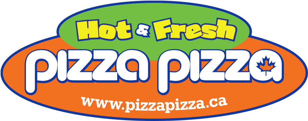 Pizza Pizza Logo - Pizza Pizza Logo Png (1000x404), Png Download