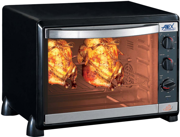 Anex Ag-2070 Electric Oven (600x600), Png Download