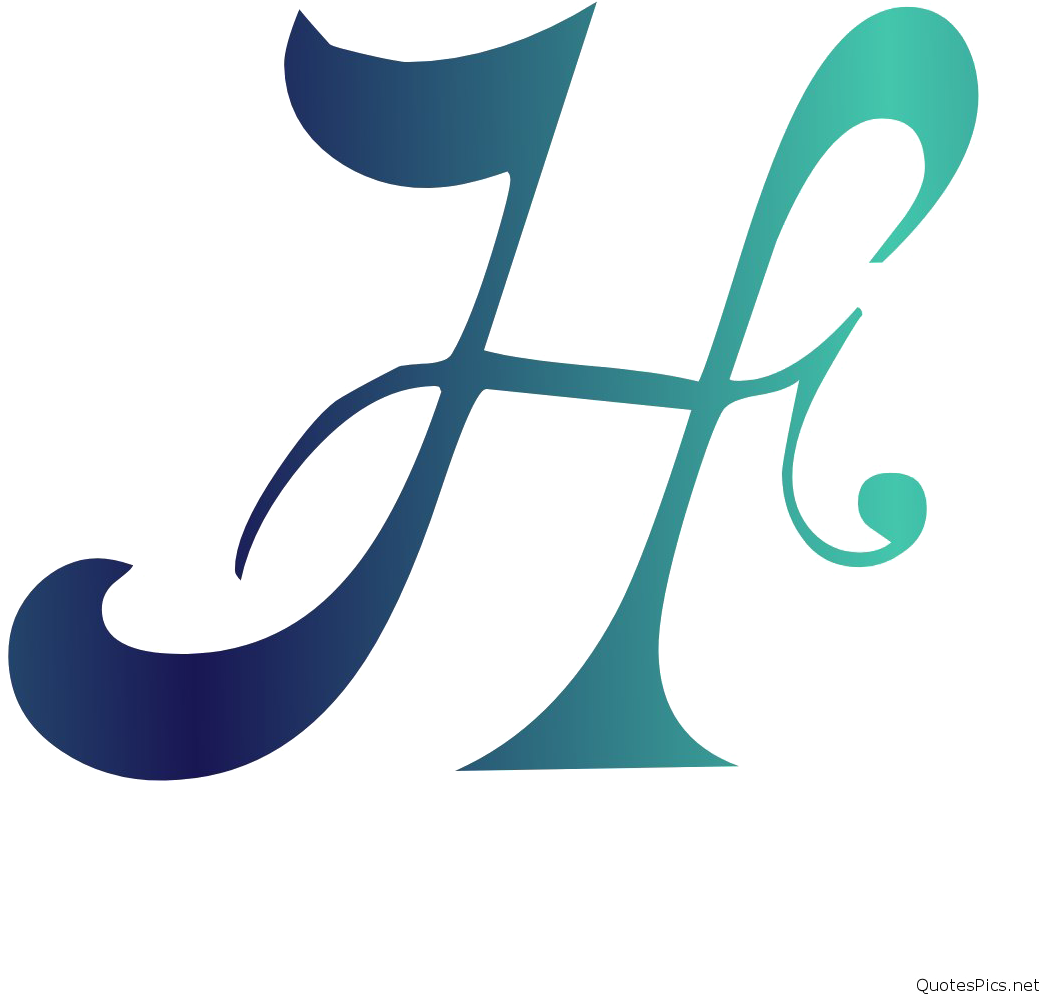 H Letter Png File Download Free (1080x1110), Png Download