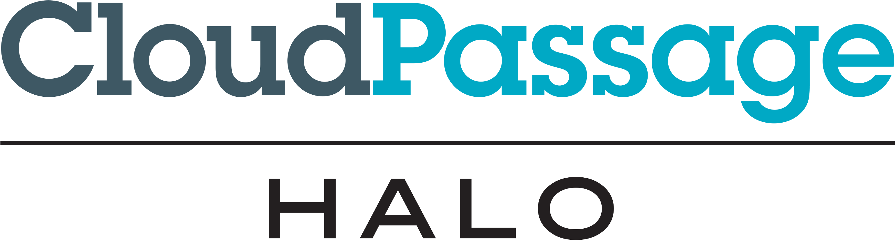 Cloudpassage (3300x1148), Png Download