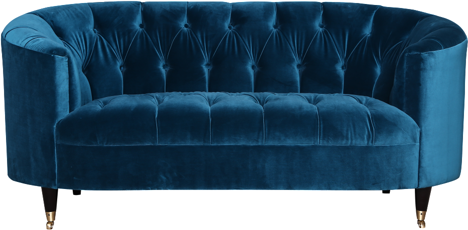 Loveseat Fabric Sofa Transprent (1035x1050), Png Download