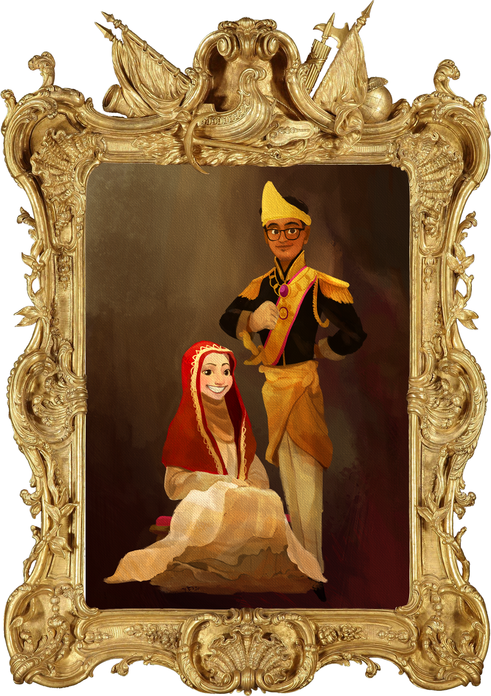 Potrait With Frames (2183x2880), Png Download
