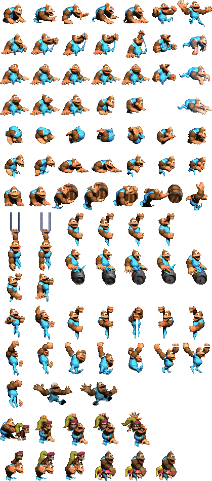 Kiddy Kong (419x949), Png Download