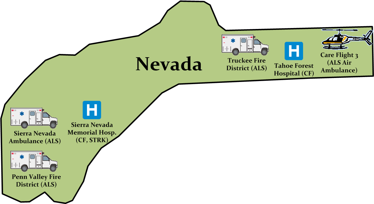 Nevada County (1219x675), Png Download