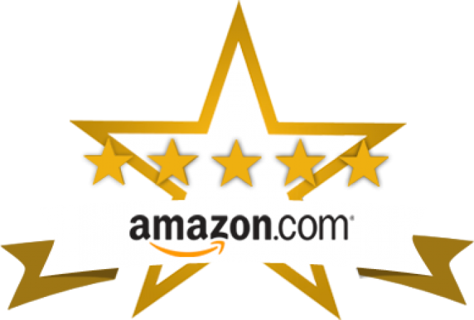Amazon 5 Star Png (678x458), Png Download