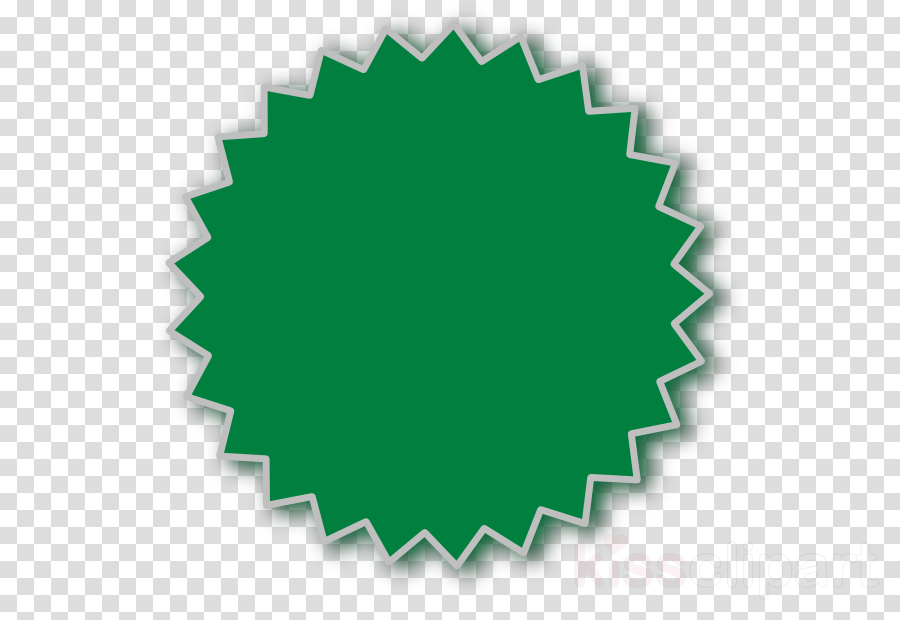 Green Starburst Png Clipart Starburst Clip Art (900x620), Png Download