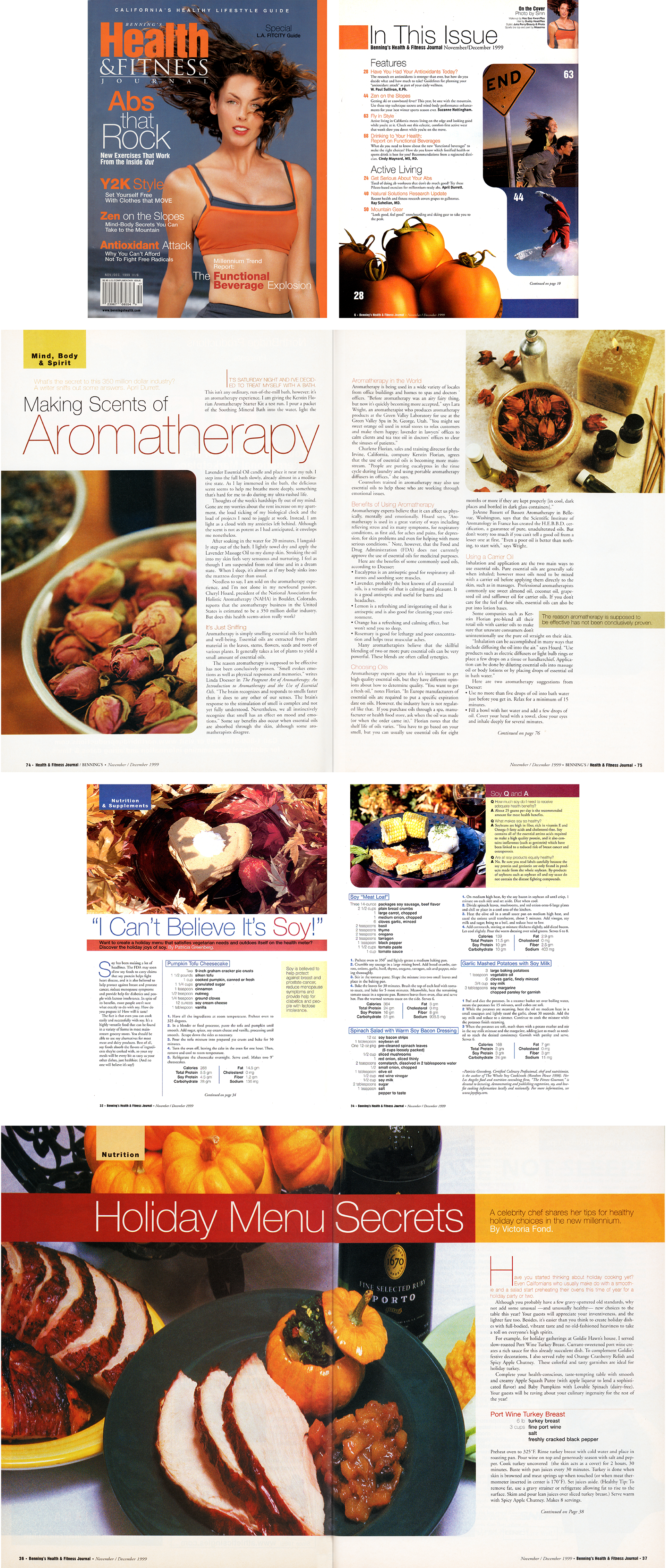 Health & Fitness Magazine (1920x4517), Png Download