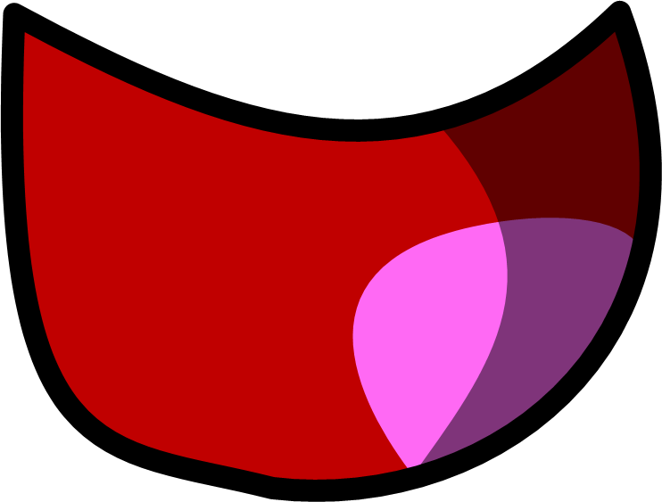 Happy Mouth Big Open (742x563), Png Download