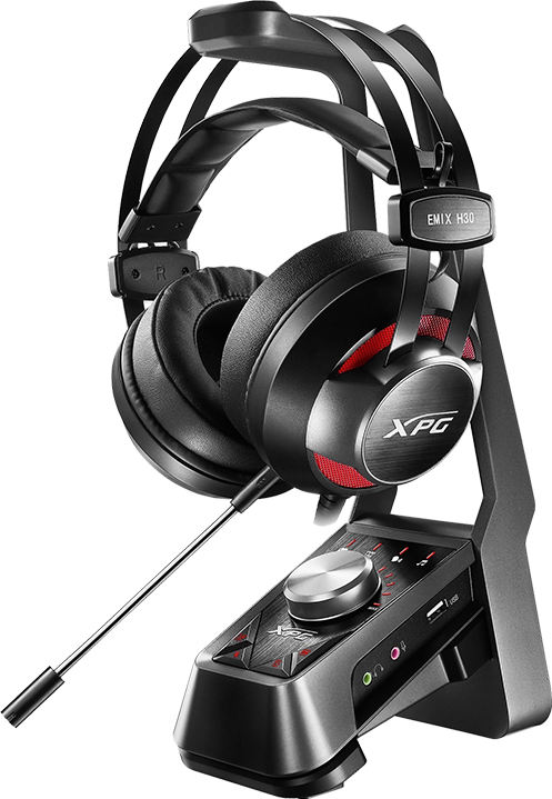 Furypixel Emix H30 Gaming Headset Solox F30 Amplifier (497x719), Png Download