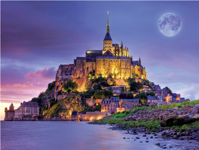 Buffalo Games Majestic Castles (640x640), Png Download