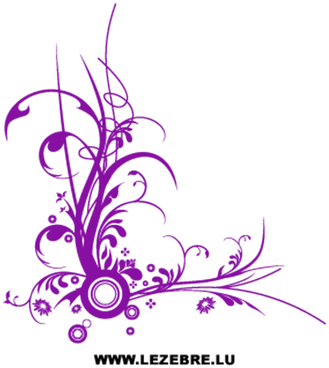 Swirls Flowers Png (800x800), Png Download