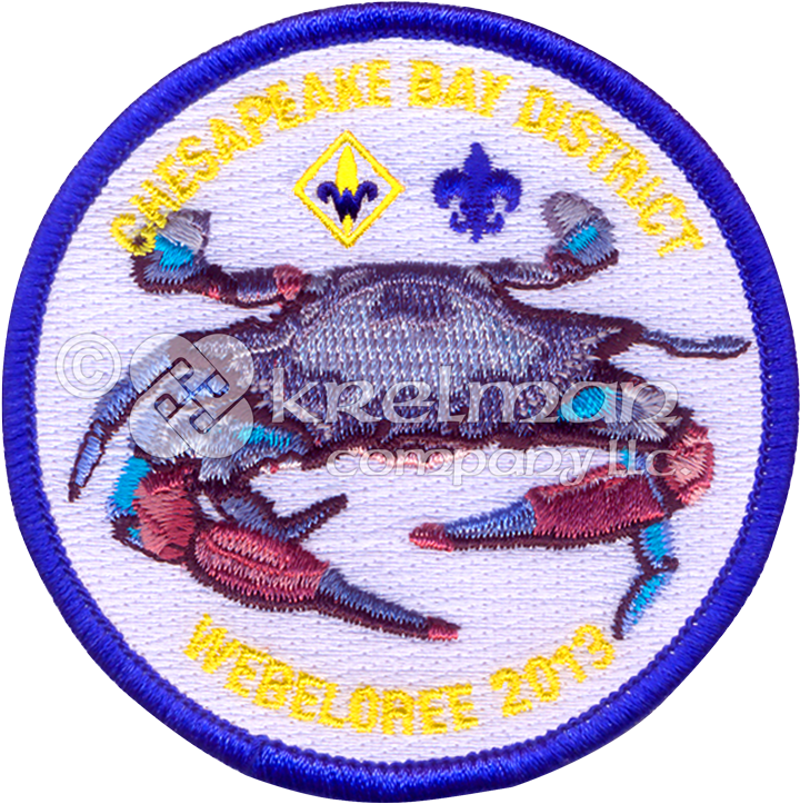 K122303 Webelos Chesapeak Bay District (800x800), Png Download