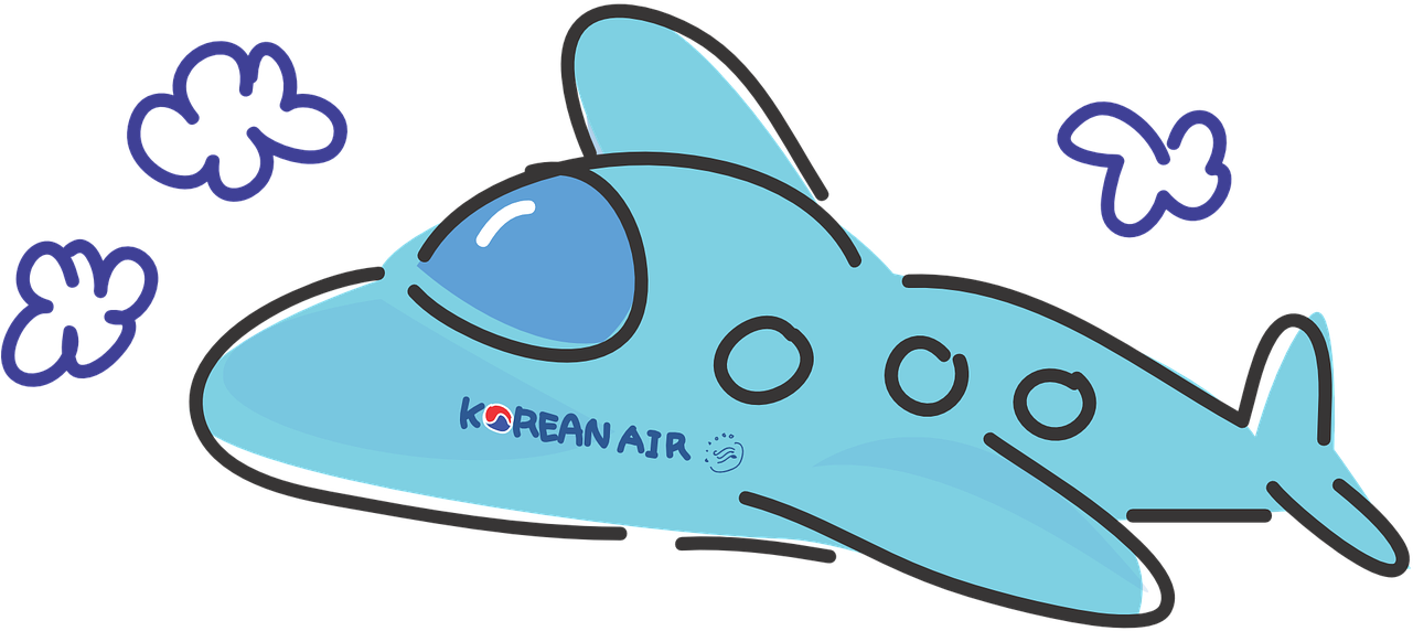 Korean Air Png (960x480), Png Download