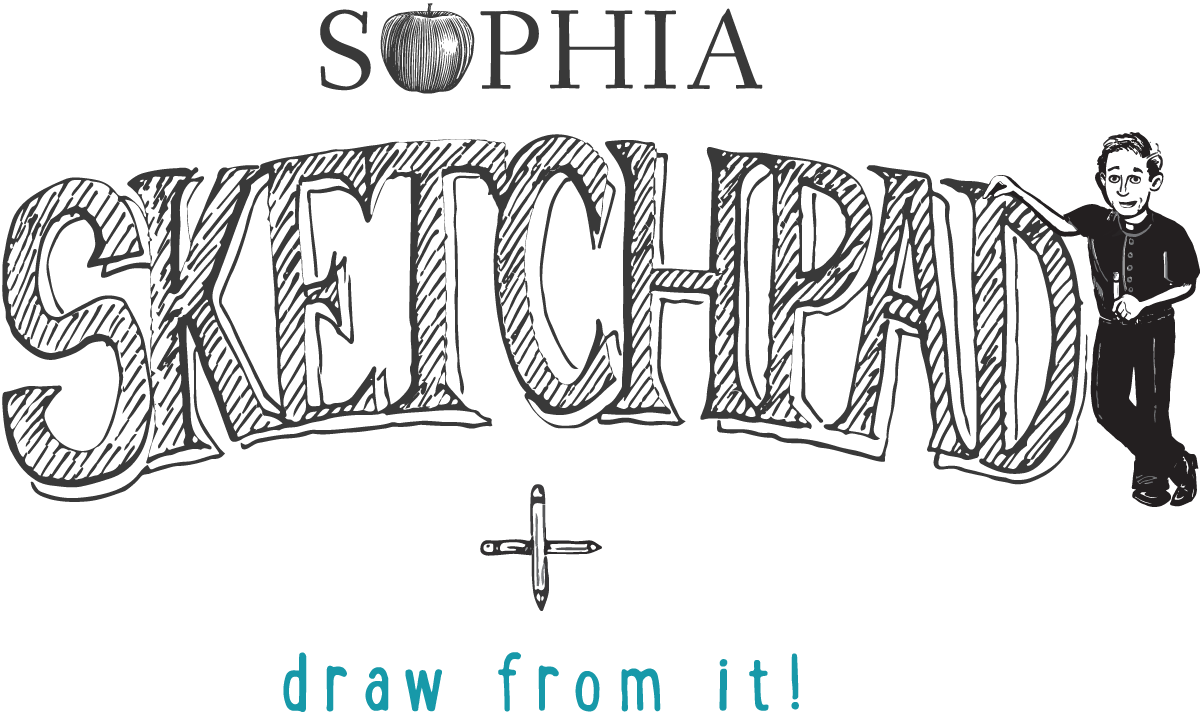 Sophia Sketchpad (1200x713), Png Download