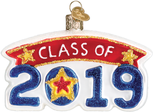 Class Of 2019 Christmas Ornament (582x582), Png Download