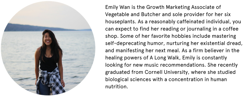 Bio Emily Wan Vegetable And Butcher (1000x420), Png Download