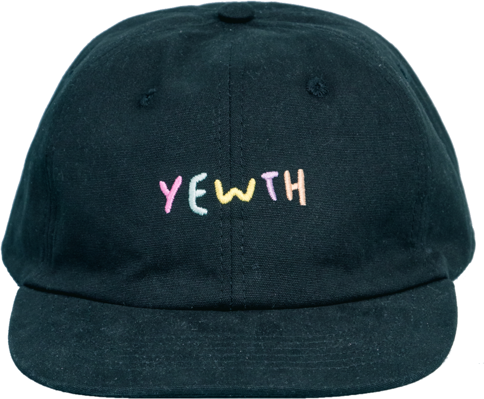 Yewth Embroidered Hat (1000x888), Png Download