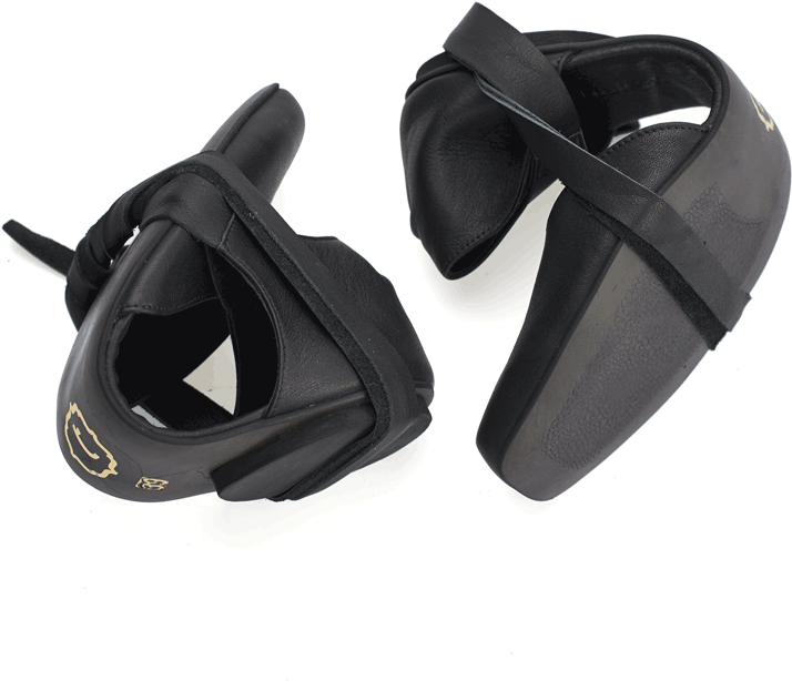 Ana, Black Leather Ballerina Shoes (800x800), Png Download