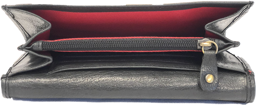 Muir Purse In Black Leather (1024x1024), Png Download