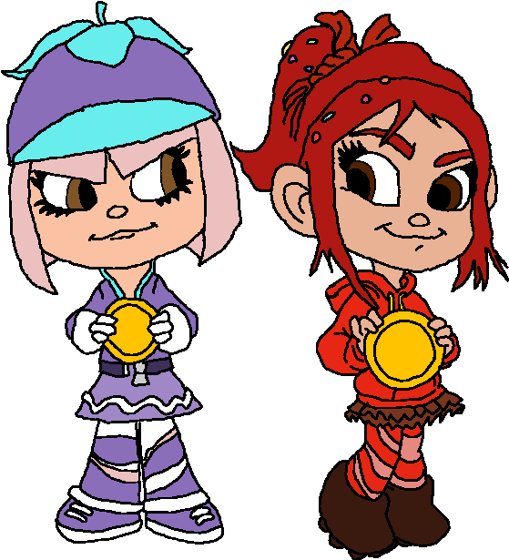 Galleta And Twister (675x652), Png Download