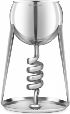 Twister Stainless Steel Aerator & Decanter Set (700x440), Png Download