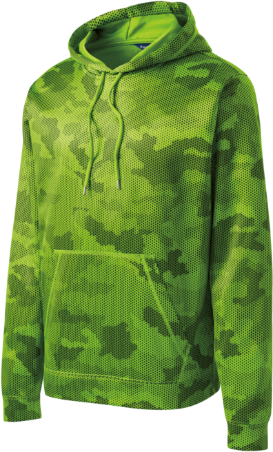 St240 Sport-wick Camohex Hoody (537x700), Png Download