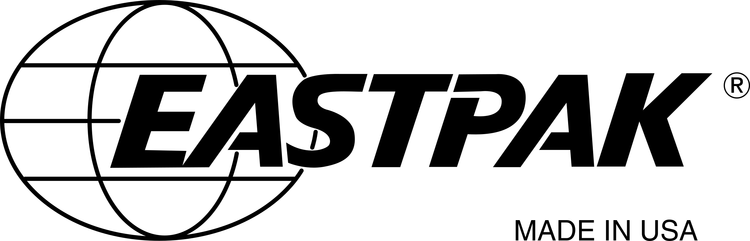 Eastpak Logo Png Transparent (2400x773), Png Download